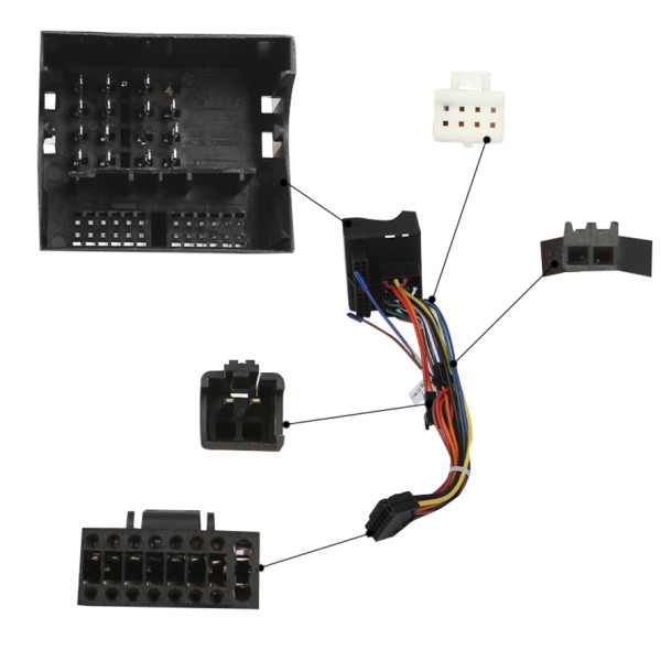 Штатная автомобильная магнитола 7" Volkswagen universal 8227A 2+32 4G