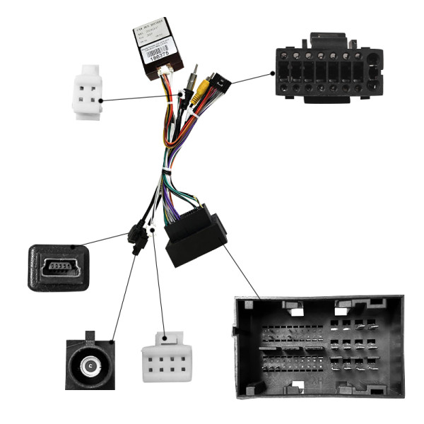 Адаптер штатного усилителя Chrysler 200 2015-2017 CAN-BUS (7883)