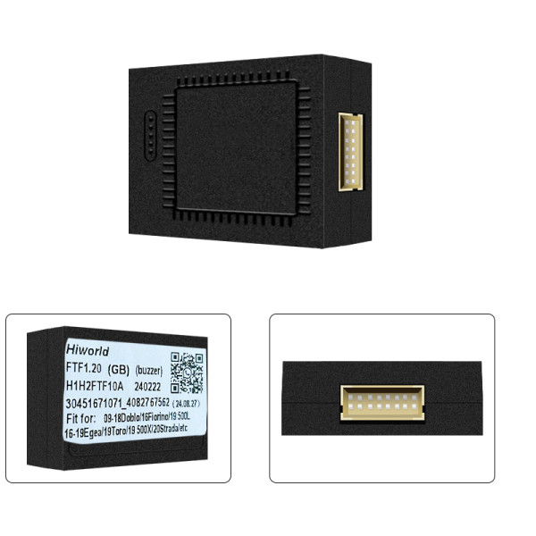 Адаптер штатной магнитолы для Fiat 2006-2019 Opel Combo 2011-2017 Peugeot Bipper 2008-2018 CAN-BUS (6976)