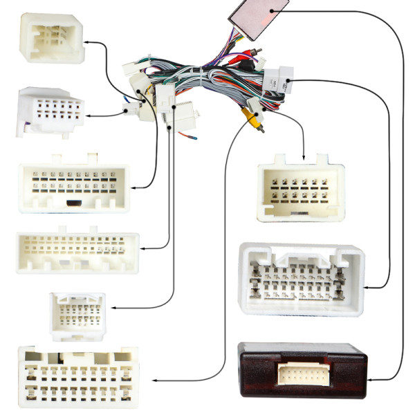 Адаптер штатного усилителя FEELDO Lexus LX470 high-end 2003-2007 (7450)
