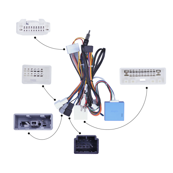 Адаптер штатного усилителя FEELDO Nissan Teana 2003-2014 CAN-BUS (6482)