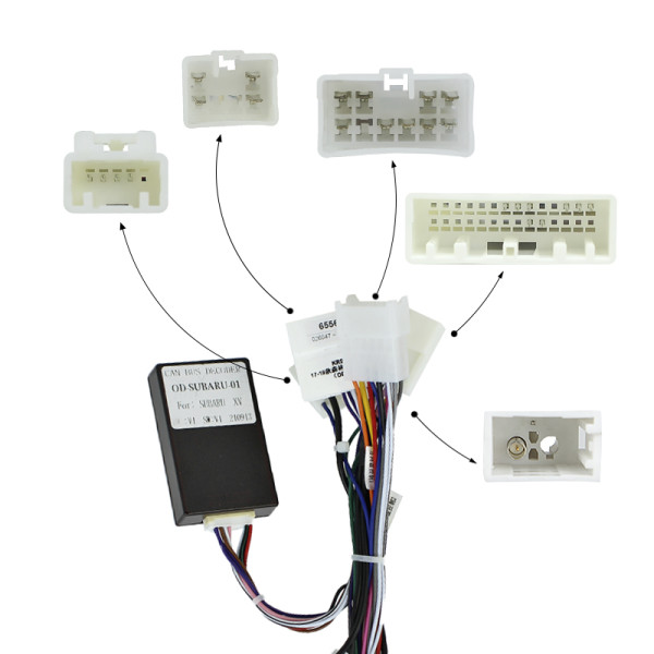 Адаптер штатного усилителя FEELDO FEELDO Subaru Forester 2016+ Impreza 2016+ Outback 2014-2018 CAN-BUS (6556)