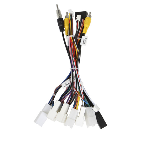 Адаптер штатного усилителя FEELDO Toyota RAV4 2013-2015 Highlander 2015-2018 Camry 2012-2017 Corolla 2013-2019 + CAN-BUS (6384)