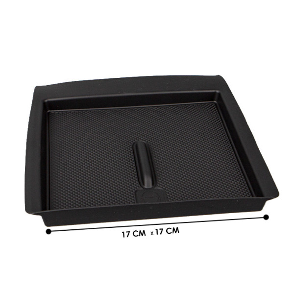 Силиконовый коврик для беспроводной зарядки BYD Song Plus DMi/EV на центральной консоли на 2 отделения нескользящая