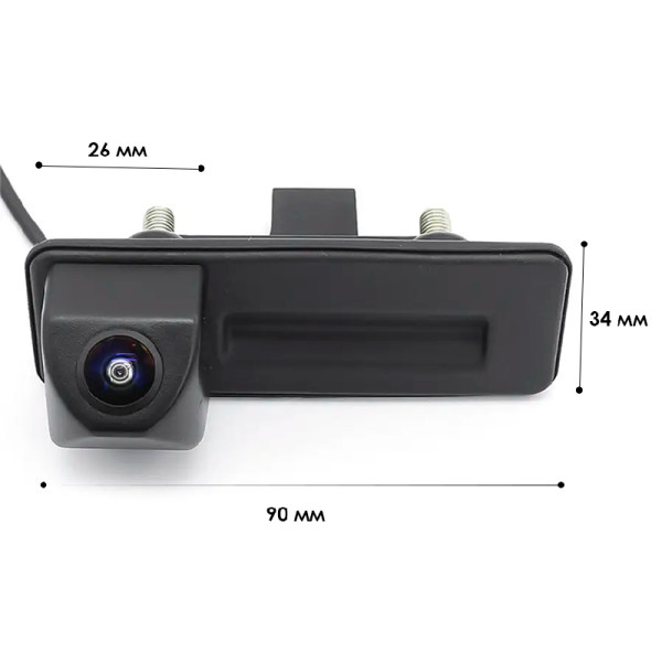 Автомобильная камера заднего вида Skoda Octavia Fabia Superb Rapid Volkswagen Passat Touareg Sharan Tiguan Audi (2803)