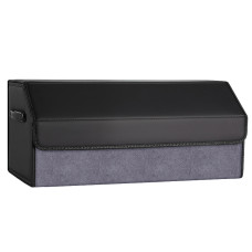 Автомобильный органайзер 5699 Gray компактный вместительный два отдела для хранения на магнитах с ручкой  66*32*29 см