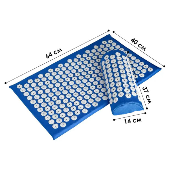 Коврик аппликатор Кузнецова для акупунктуры Dobetters Blue