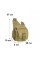 Сумка тактическая через плечо AOKALI Outdoor A03 Sand