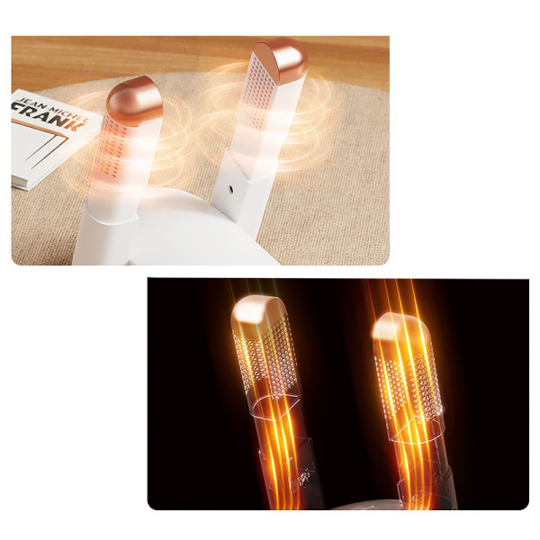 Сушилка для обуви YM-102 компактная антибактериальная и стерилизующая с таймером White