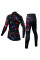 Вело костюм женский Siilenyond SW-CT-05702 Graffiti длинный рукав штаны 3XL
