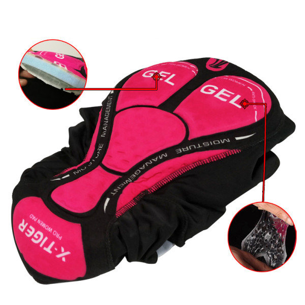 Вело костюм женский X-Тiger XW-CT-154 кофта с длинным рукавом штаны Red XL