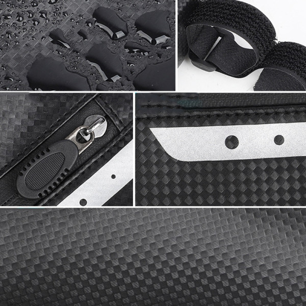 Сумка велосипедная West Biking 0707220 треуголный под раму Black