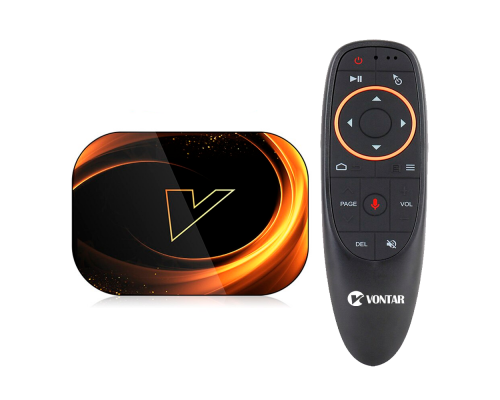 Смарт ТБ приставка VONTAR X3 4/128Gb Voice Control