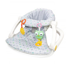 Кресло-сиденье для малыша 68178 шезлонг с игрушками погремушками
