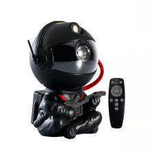 Проектор ночник Астронавт с гитарой HR-F2 звездное небо 7 режимов ДУ Black