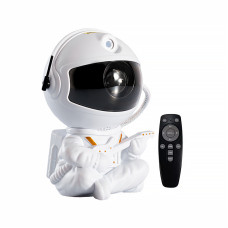 Проектор ночник Астронавт с гитарой HR-F2 звездное небо 7 режимов ДУ White