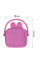 Детская сумка AG-028 Кролик через плечо на одно отделения с ремешком силиконовая Pink