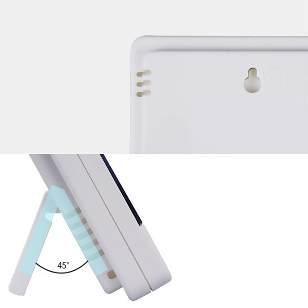 Метеостанция HTC-2 с выносным датчиком температуры с анализатором влажности White