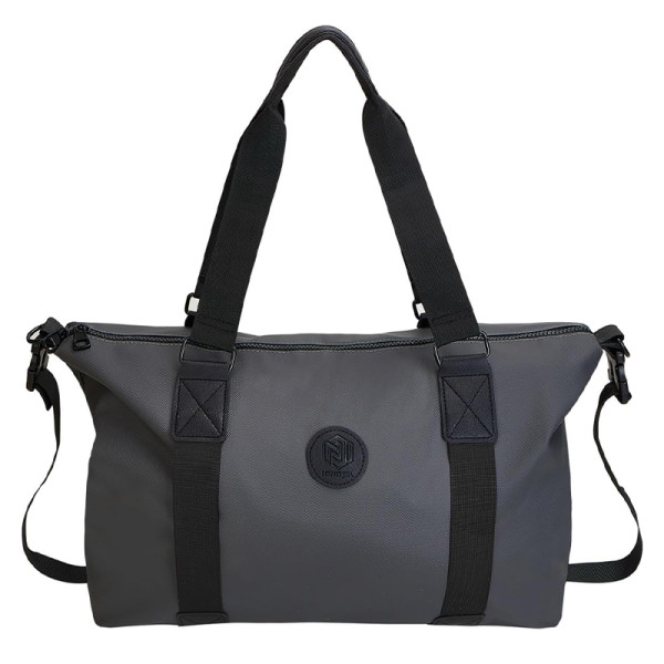 Сумка дорожная 66 спортивная с карманом снаружи с регулируемым плечевым ремнем Gray