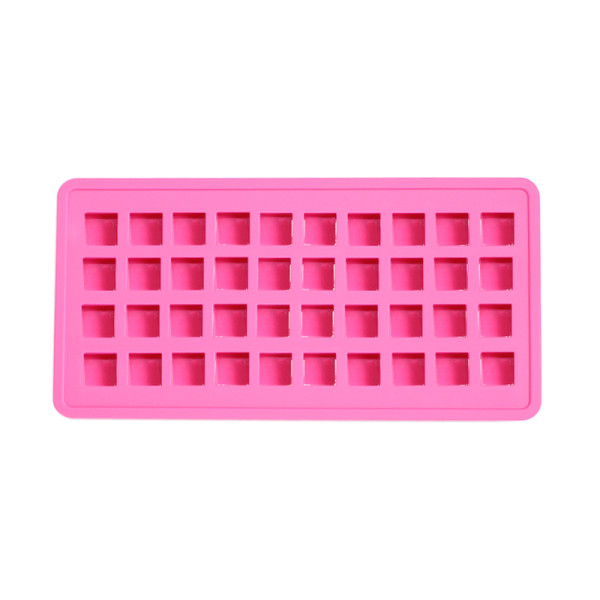 Силиконовая форма для льда CUMENSS AI-2016 40 ячеек Pink