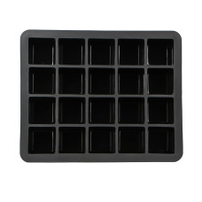 Силиконовая форма для льда CUMENSS AI-820 Cube 20 Black