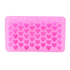 Силиконовая форма для льда CUMENSS Сердце Pink