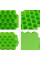 Силиконовая форма для льда CUMENSS Соты Green