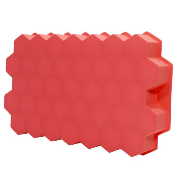 Силиконовая форма для льда CUMENSS Соты Red