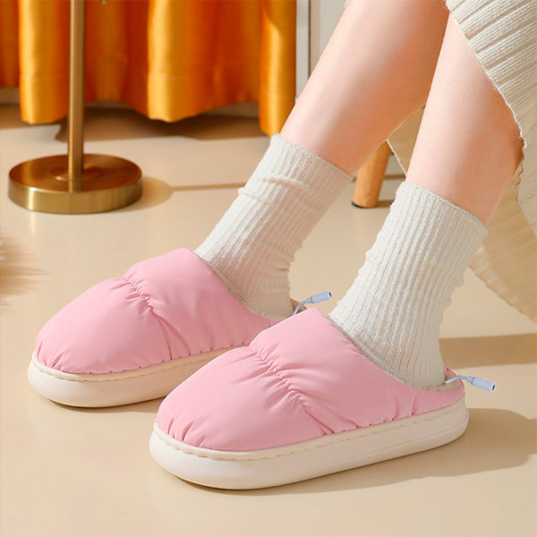 Домашние комнатные тапочки с подогревом A-230 Pink