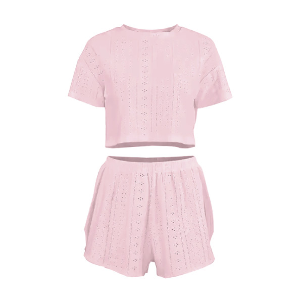 Женский комплект для дома и сна SM24107A футболка и шорты женская пижама Pink XL