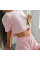 Женский комплект для дома и сна SM24107A футболка и шорты женская пижама Pink XL