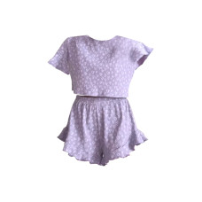 Женский комплект для дома и сна SM24302Y88DHX футболка и шорты женская пижама Purple M