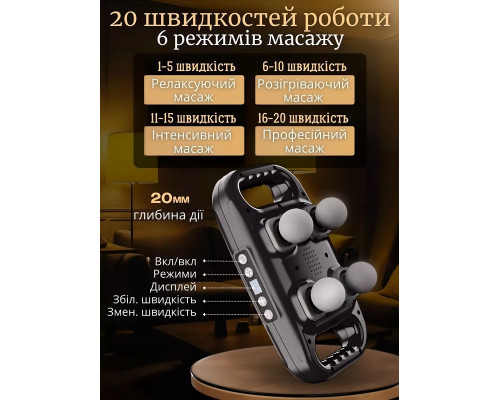 Boostex Pro Max 4: масажер для комфортного відновлення після важкого дня для всіх членів сім'ї Boostex Pro Max 4: масажер для комфортного відновлення після важкого дня для всіх членів сім'ї