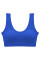 Топ женский в рубчик B01# с не регулируемыми бретелями Синий M 70/75 ABC
