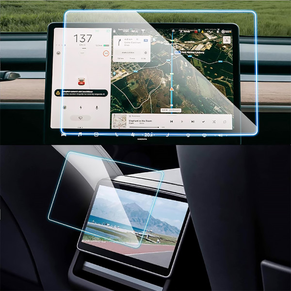 Защитное стекло SS-GHM-TSL4 для Tesla 3 Highland 2023-2024