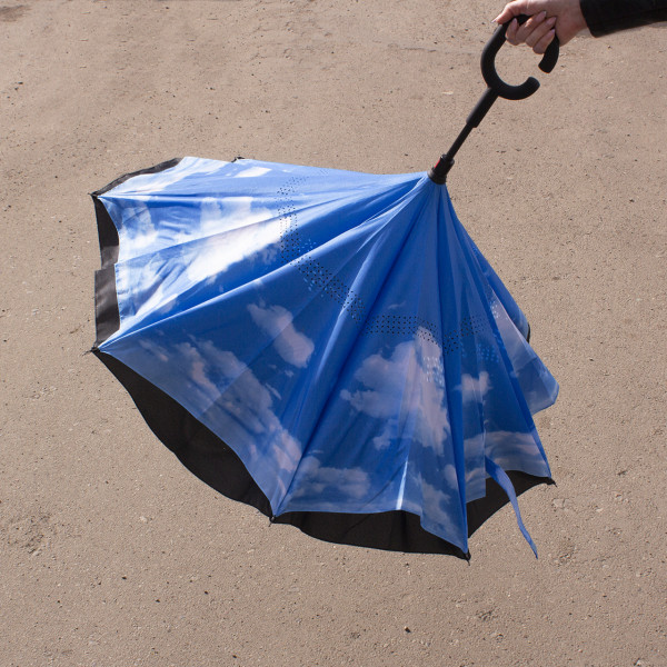 Зонт наоборот Up-Brella Голубое небо