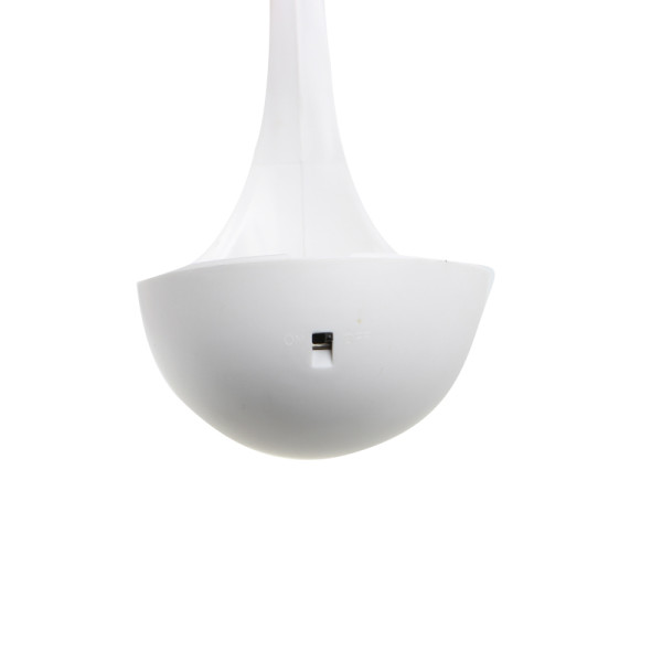 Игрушка кормушка DT-1223 Лебедь 8,5*8*17,5 см с инфракрасным светом White