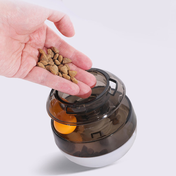 Игрушка DT-653 Неваляшка Барашек для котов с шариками и кормушкой