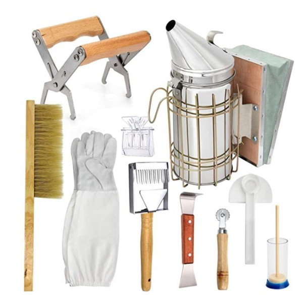 Набор инструментов LN-0711 для пчеловода на 11 предметов