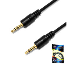 Кабель мультимедийный 3.5mm-3,5mm 1.5м