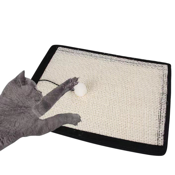 Коврик-дряпка для кота SY-2023-1206 на диван защита от царапин Gray 71*30*1 см