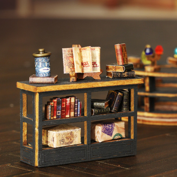 Румбокс магический дом конструктор DIY House ES017-A Twilight Book Cityt сборный румбокс