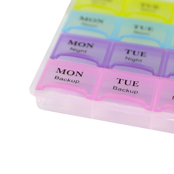 Таблетница органайзер для таблеток FY-8827 на 28 отделений