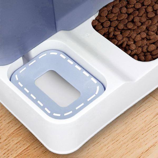 Автоматическая кормушка для кошек и собак DT537 с поилкой Blue