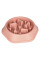 Миска для котов собак Taotaopets 119905 для медленной еды Pink