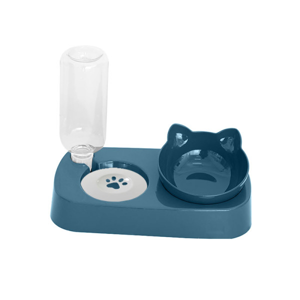 Миска для котов с поилкой Taotaopets 119906 Indigo 22*28*14см