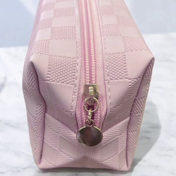 Женская косметичка 34030 несессер органайзер дорожная бьюти кейс Pink