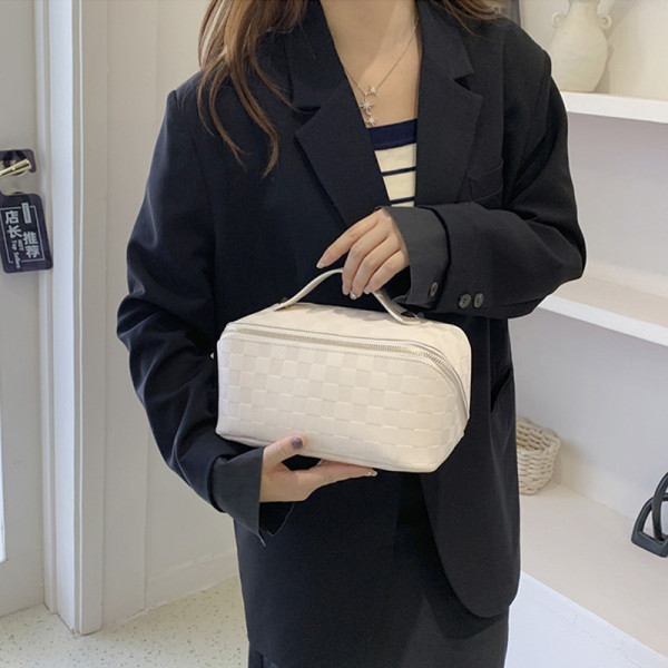 Женская косметичка BK-HZB-04 несессер органайзер дорожная бьюти кейс White