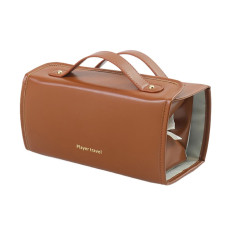 Женская косметичка SHY-02 несесер органайзер дорожная бьюти кейс Brown