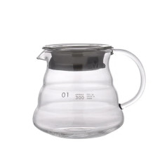 Сервер Choxila 11736 графин для приготовления кофе заварник для пуровера стеклянный 300 мл